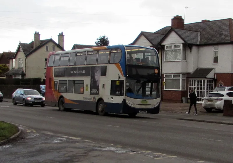 The A49 Ross Road in Hereford. The picture does not show the scene of the collision.