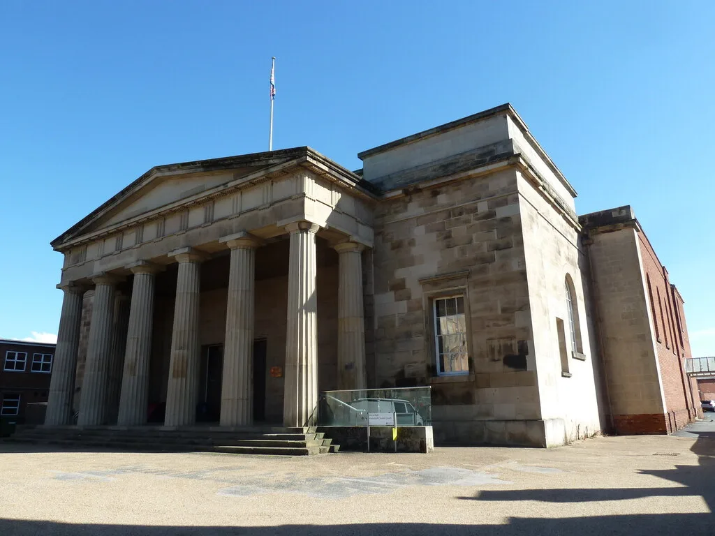 Shire Hall, Hereford. The council wants to put a new library in Court Room Two.
